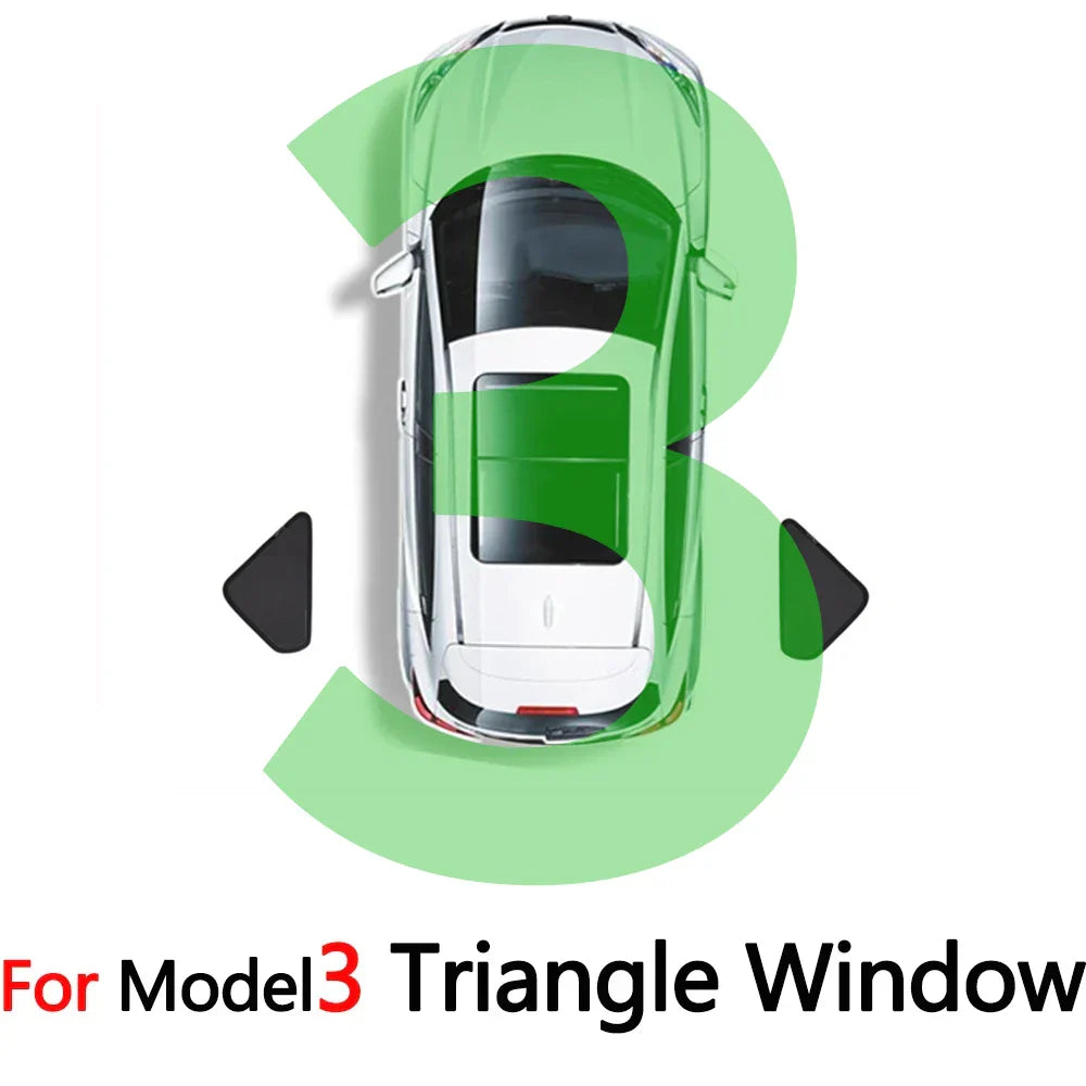 Car Side Window Sunshade Front Rear Windshield Privacy