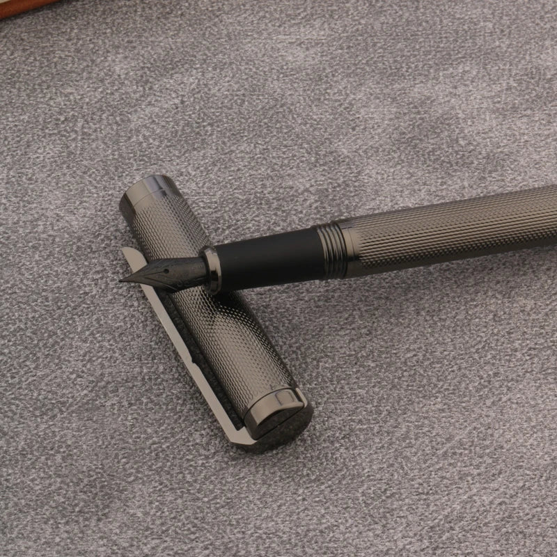 High Quality 313 Metal Fountain Pen Gun Grey