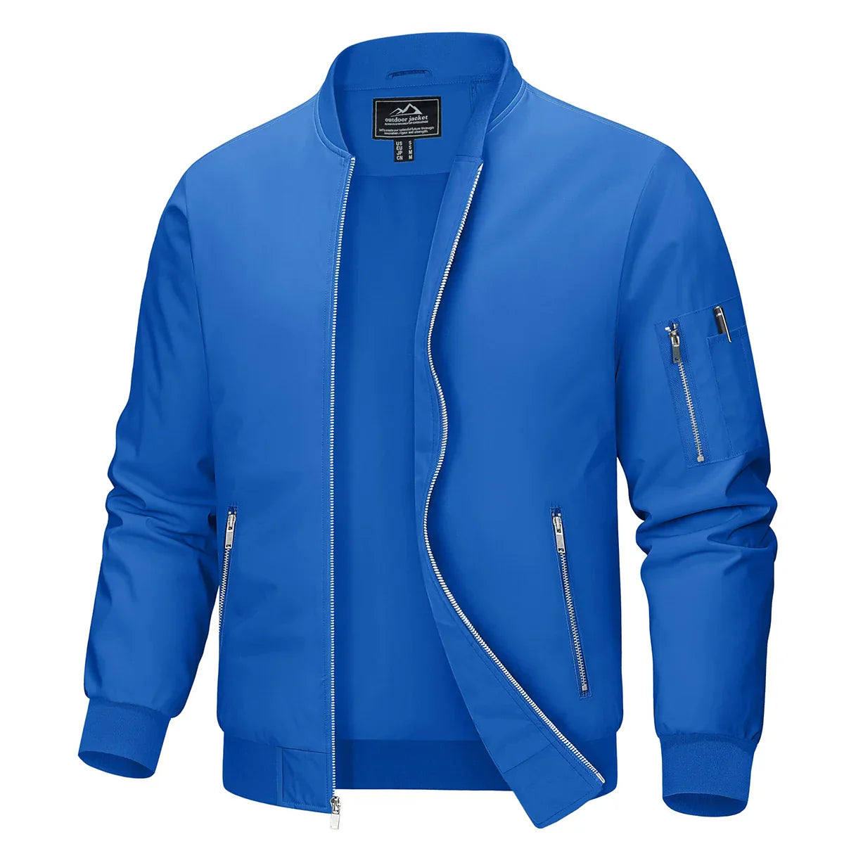 MAGCOMSEN Men's Lightweight Casual Jackets Spring Autumn Windbreaker