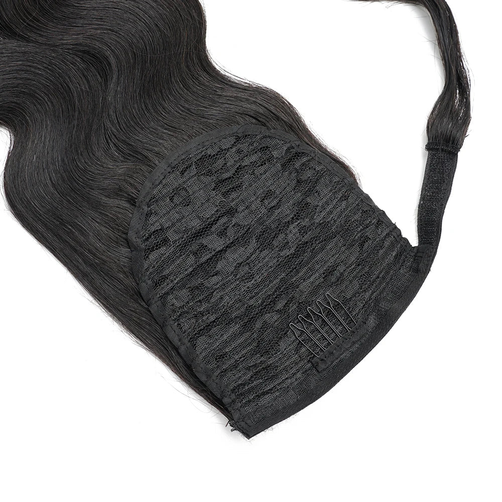 Body Wave Ponytail 12 to 28 Inches Machine
