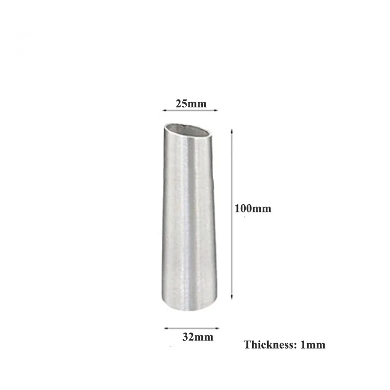 4pcs brushed Stainless Steel Leg Covers for Cabinet