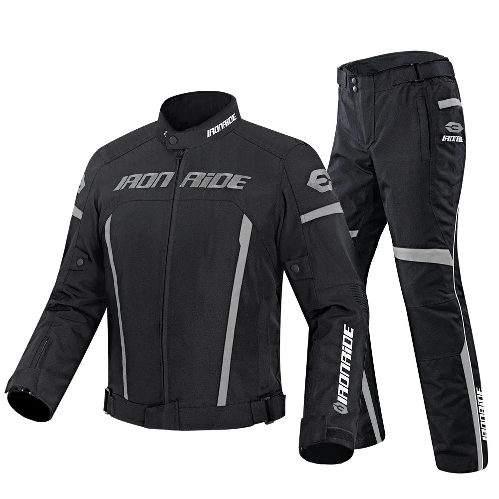 HEROBIKER Waterproof Motorcycle Jacket Man Racing jacket Wearable Motorcycle Pants Moto Jacket With EVA Protection
