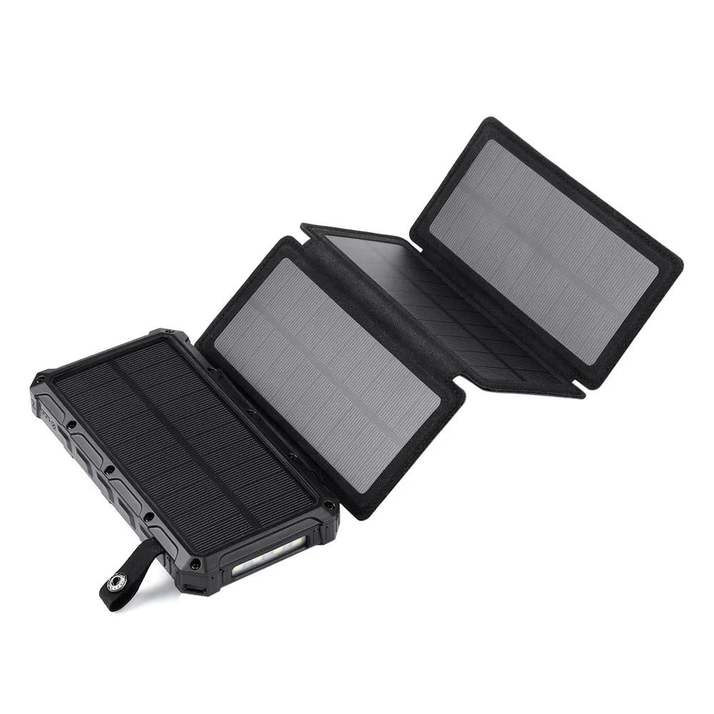 Portable Cute Folding Charger Travel Powerbank Led Solar