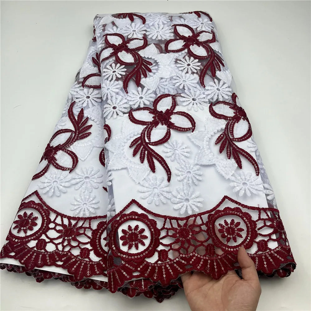 African Lace Fabric 2024 High Quality Lace Hot
