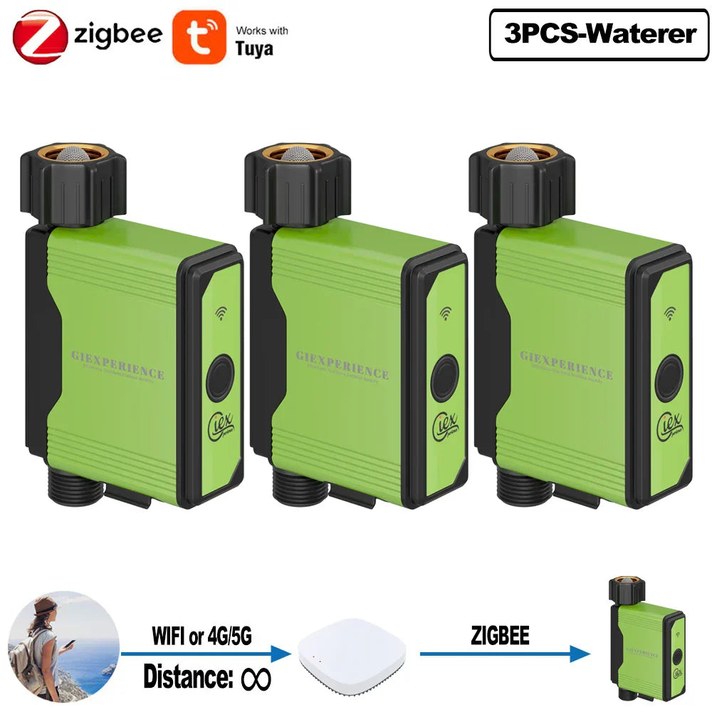 2024 NEW ZIGBEE WIFI Garden Watering Timer Smart