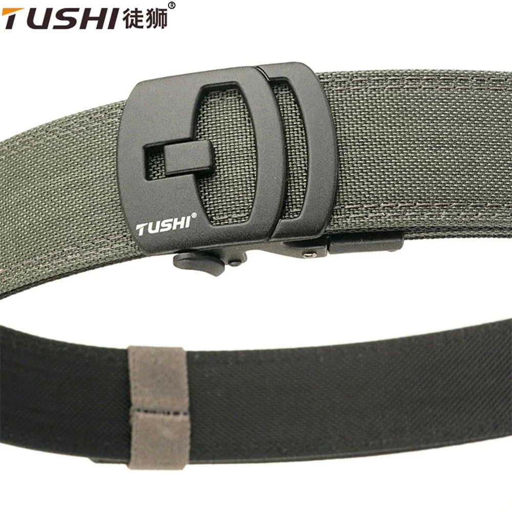 TUSHI New Military New Belt For Men Sturdy