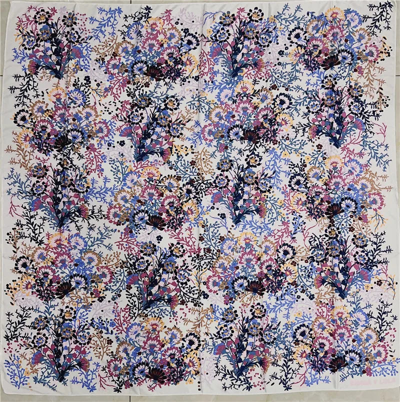 The new print pretty scarf handkerchief (A variety of color patterns)