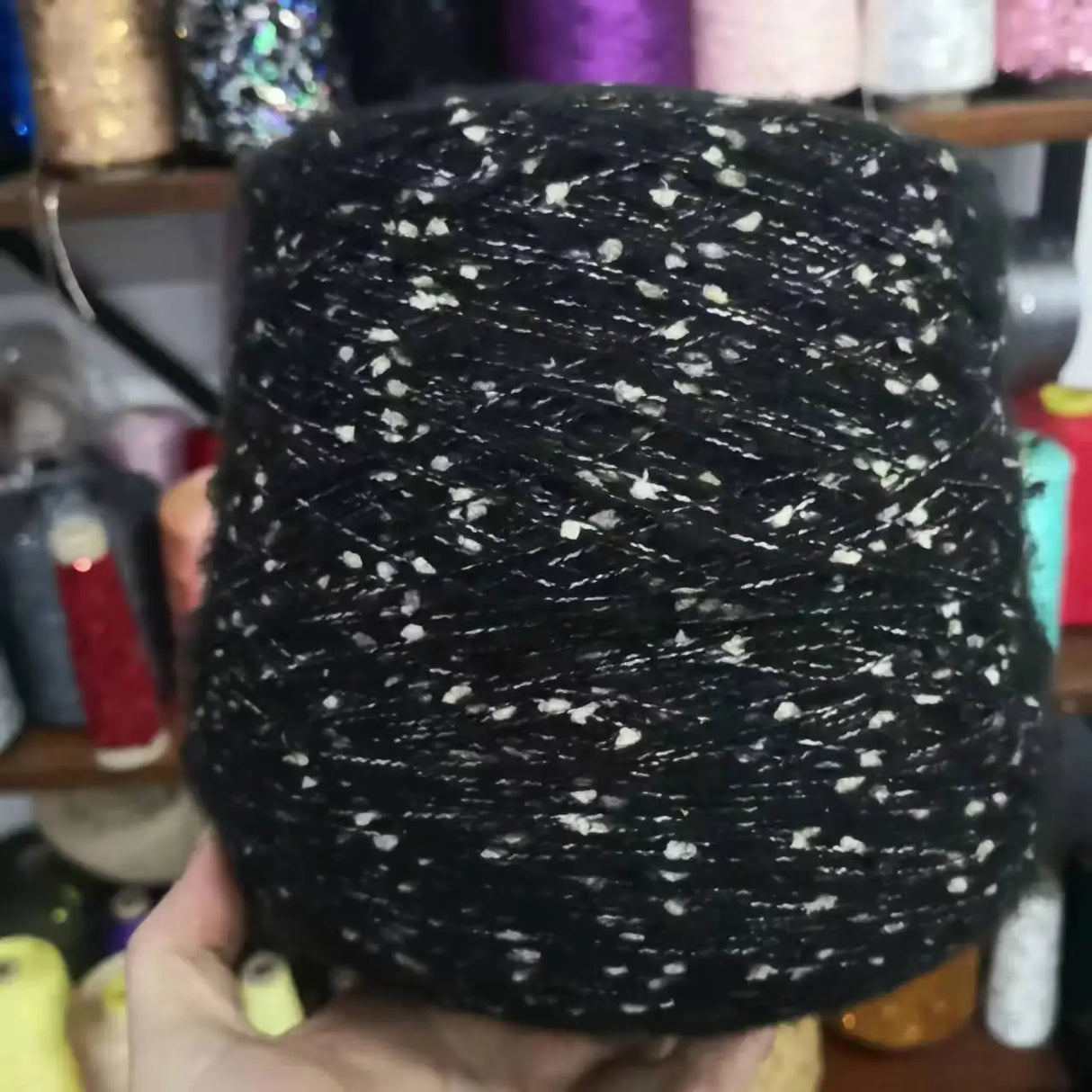 500g Mohair Silk Wool Yarn For Knitting Plush