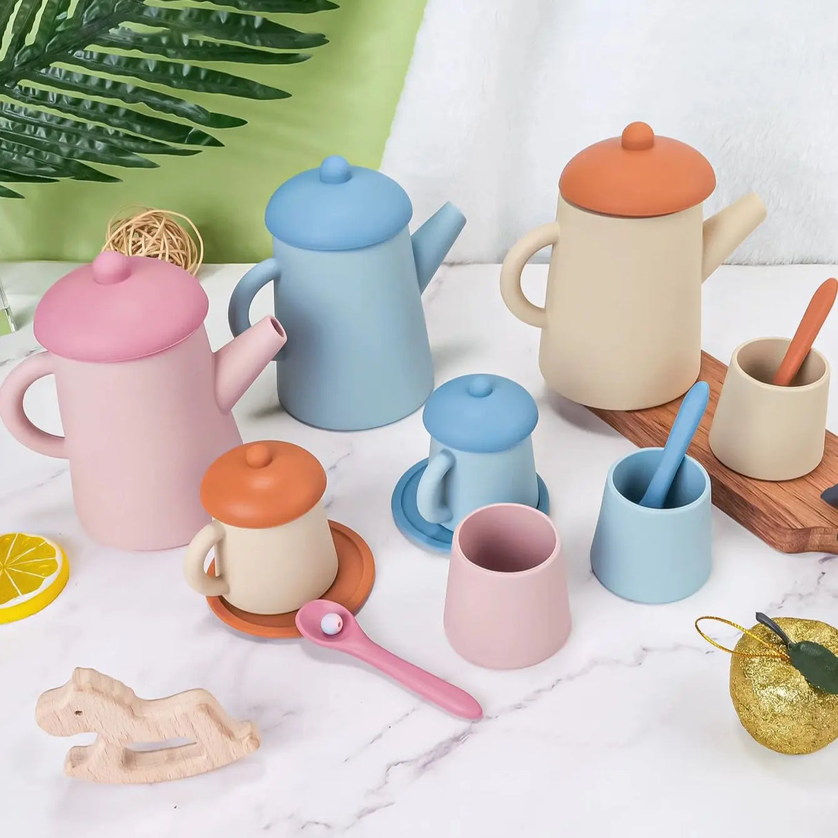 TYRY.HU 7pcs Mini Cups Set Pretend Play Toys