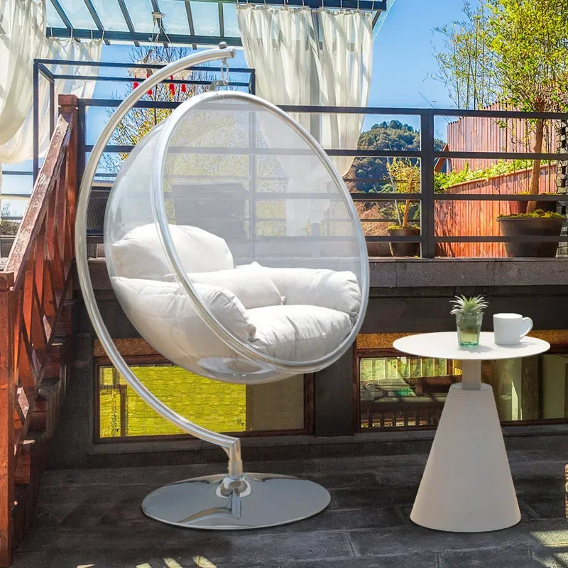Net Red Transparent Bubble Hemispheric Acrylic Hanging Basket