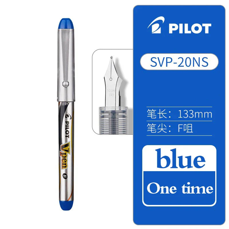 1pcs PILOT Fountain Pen SVP-20NS Disposable Straight Liquid