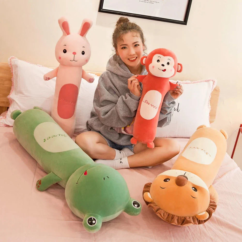 50cm Cute Rabbit Pillow Plush Toy Lion Monkey
