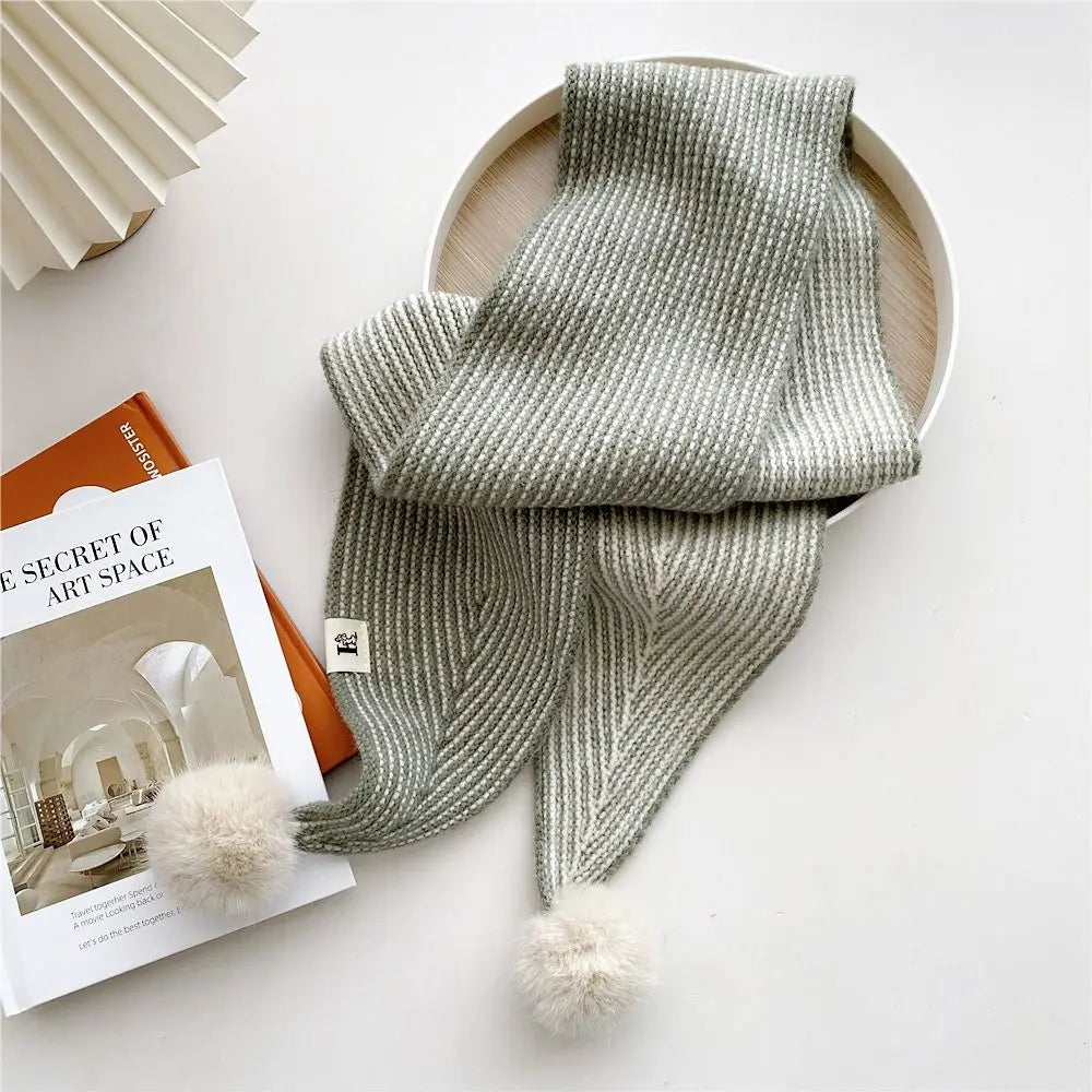 Winter Warm Neck Tie New Women Fashion Cashmere