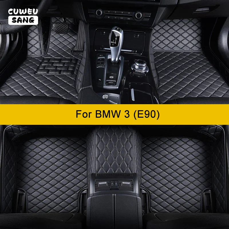 CUWEUSANG Custom Car Floor Mats For BMW 3