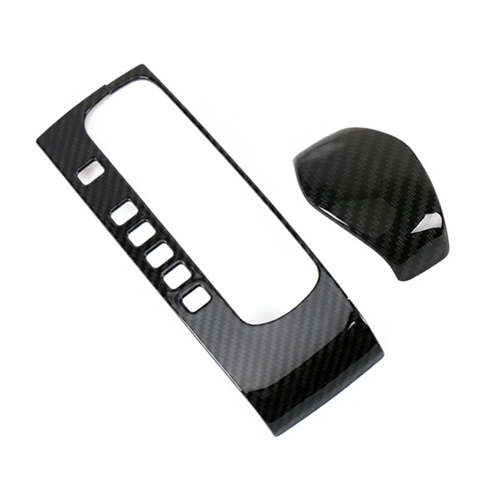Carbon Fiber Car Gear Panel Trim Shift Panel