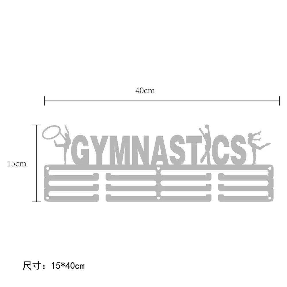 Gymnastics Medal Display Hanger 5 Artistic Figure Gymnastics