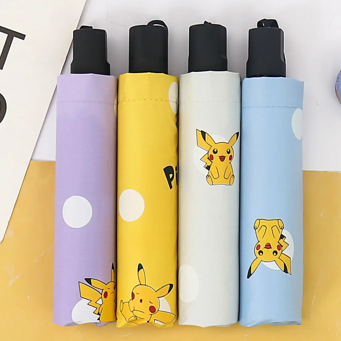 Keeppley Pokemon Animation Derivatives Fully Automatic Folding Umbrella