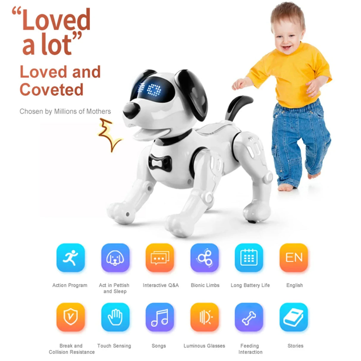 RC Robot Dog Electronic Walking Dancing Dog Intelligent