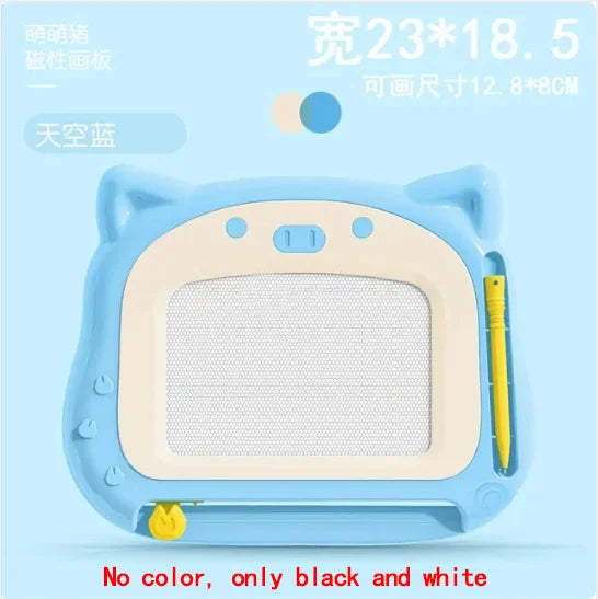 Montessori Toys Baby Magnetic Blackboard Learning Paint Magnetic