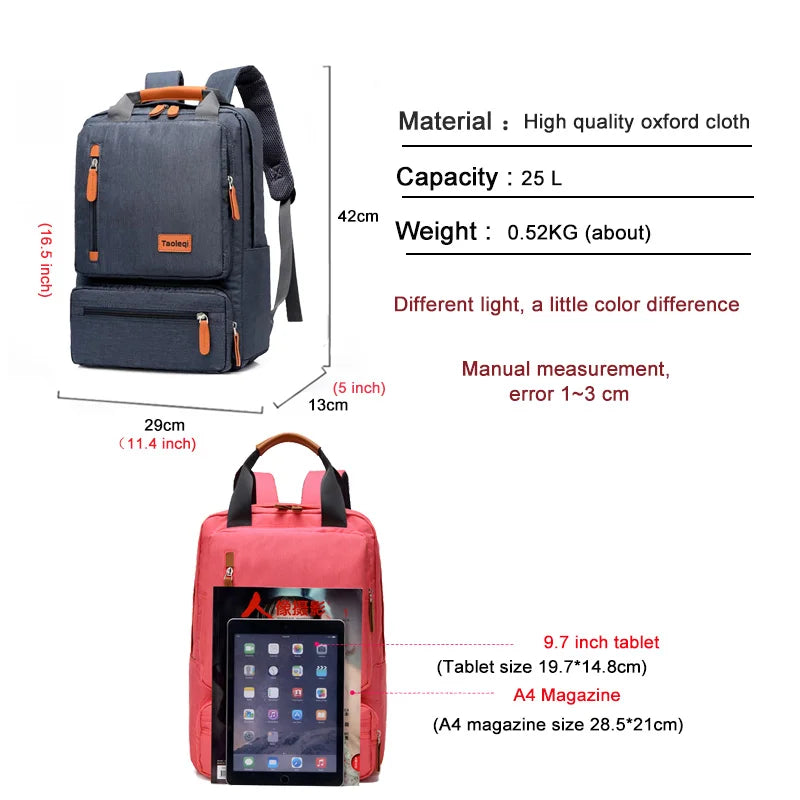 JBTP Casual Business Men Computer Backpack Light 15