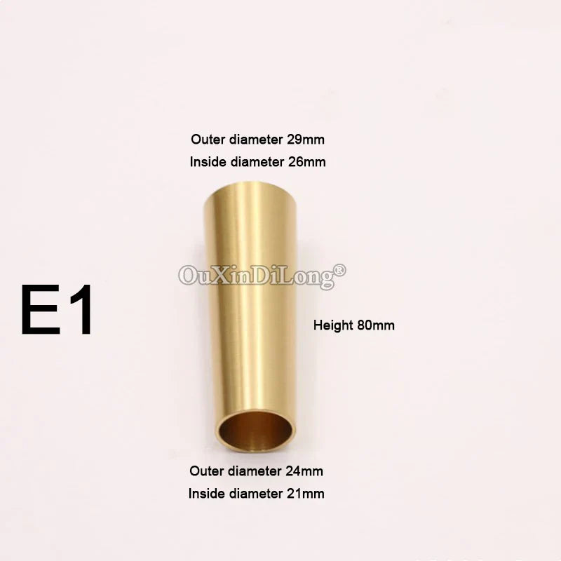 4PCS Pure Brass Covers Chair Cups Cabinet Covers