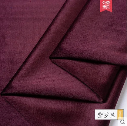 50x155cm Velvet Fabric Thicken Flannel Plush Sofa Fabric