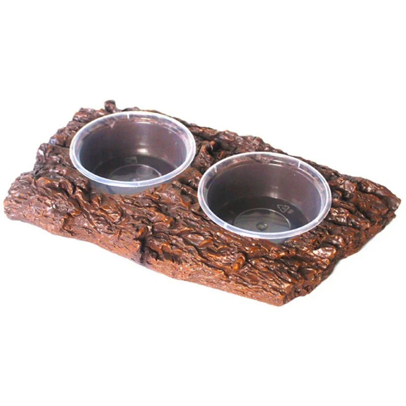 Bearded Dragon Dish Feeding Bowl for Reptiles Terrarium