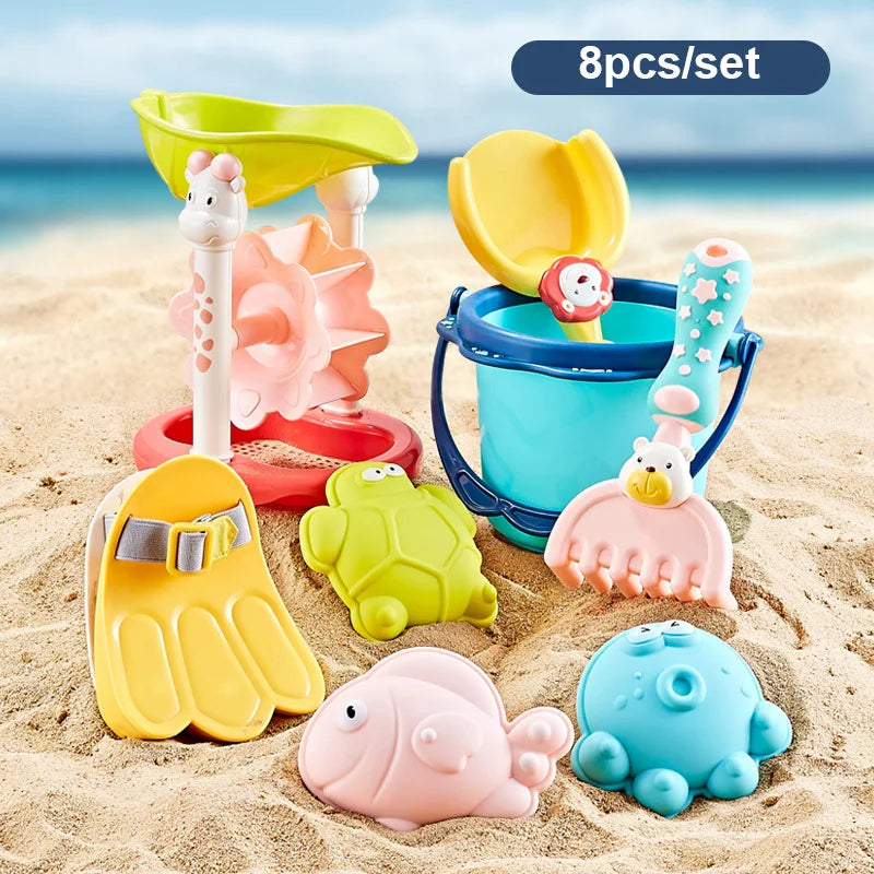 QWZ New Baby Beach Toy Sandbox Set Model