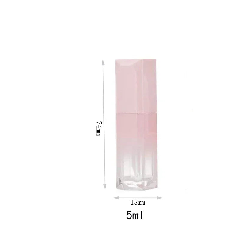 30Pcs 5ml Gradient Lip Gloss Tubes Containers Plastic