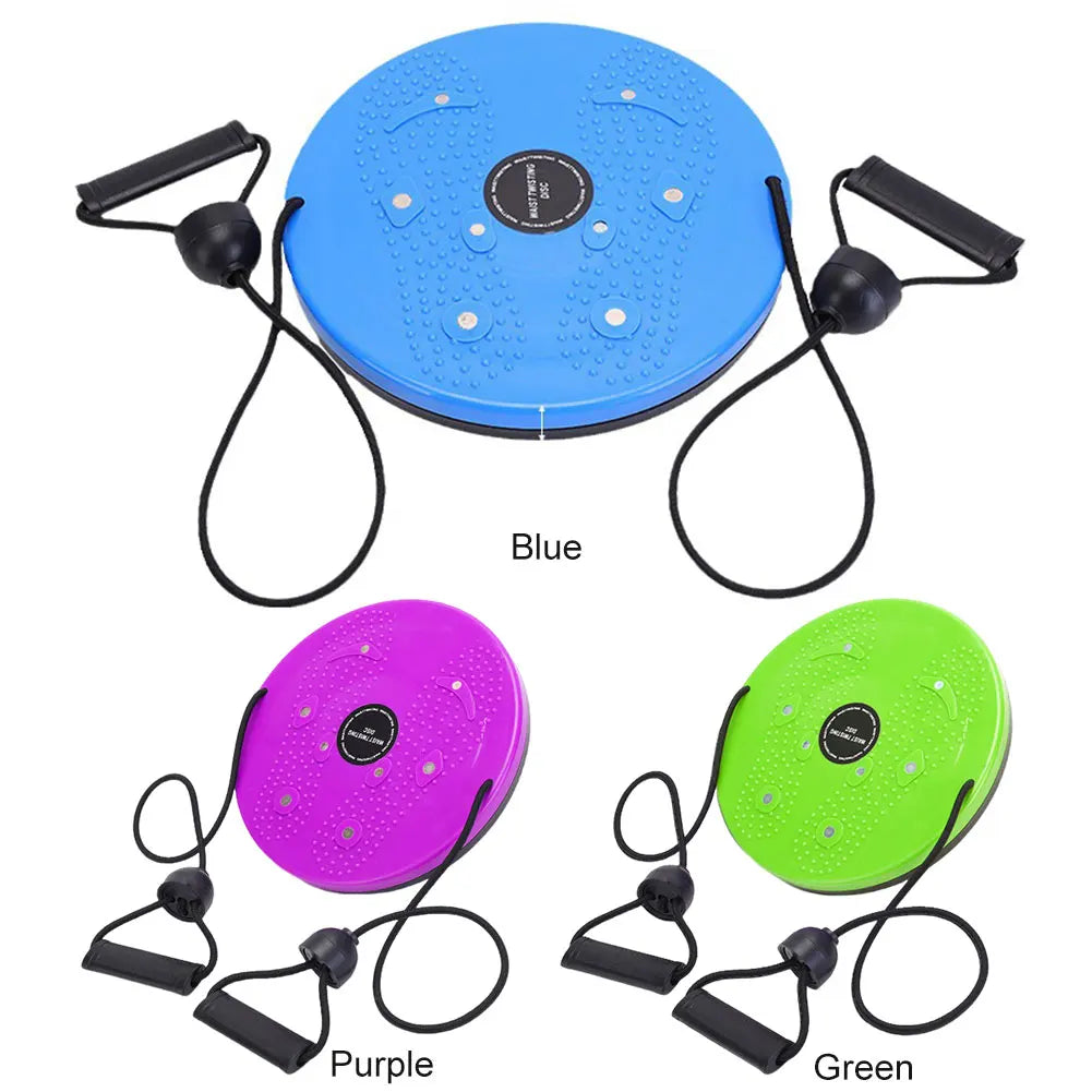 Aerobic Fitness Disc with Pull Rope Waist Slimming