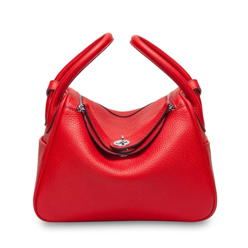 100 Cow Leather Lady Lindi Bag Brand Shoulder