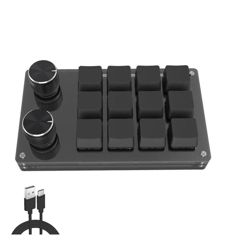 USB Macro Custom Mini Keyboard 12 Keys 2