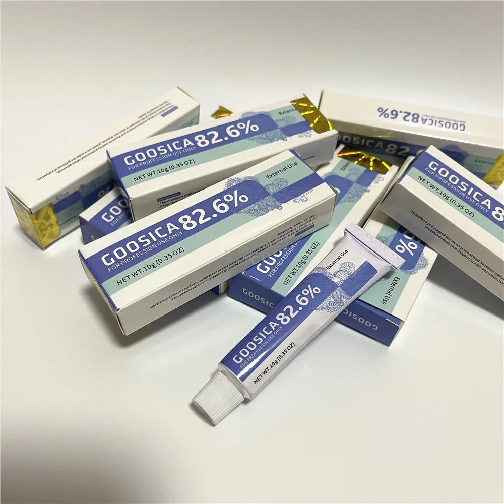 Newest 82.6% Goosica Tattoo Cream Before Permanent Makeup