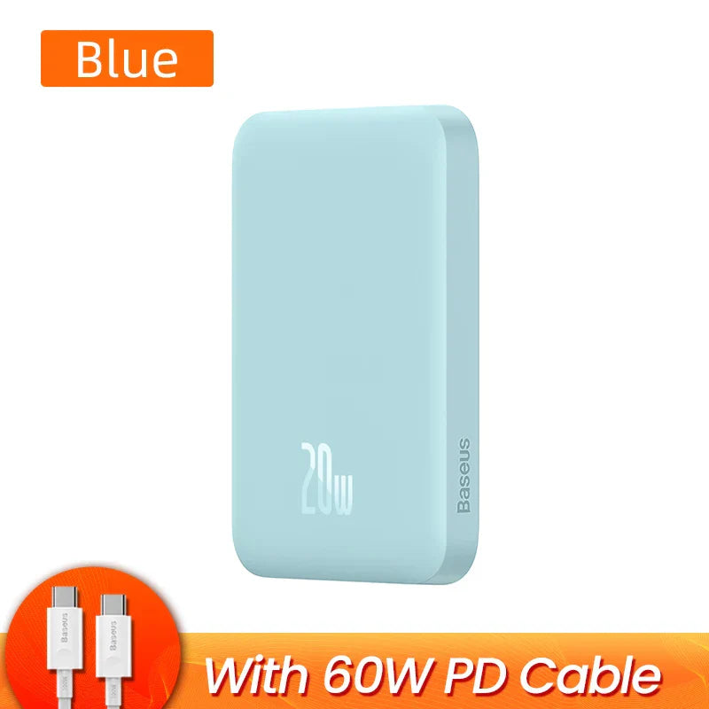Baseus 6000mAh Power Bank Magnetic Wireless Charger 10000mAh