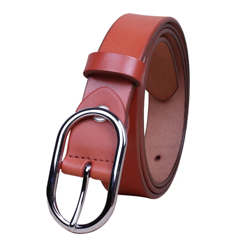 Women Genuine Leather Belt for Female Strap Casual