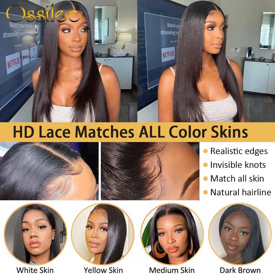 Glueless Wig Human Hair Ready to Wear 5x5