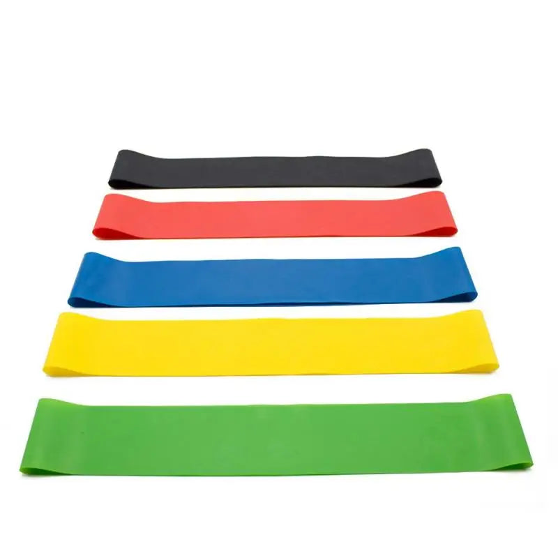 Portable Fitness Resistance Bands Workout Rubber Bands Yoga