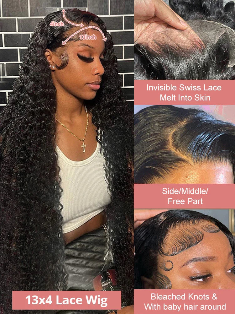 Deep Wave Hd 13x6 Lace Frontal Wig 40