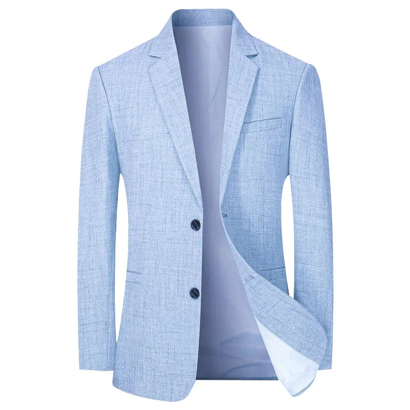 New Men's Suit Jacket Thin Blazers Spring Autumn