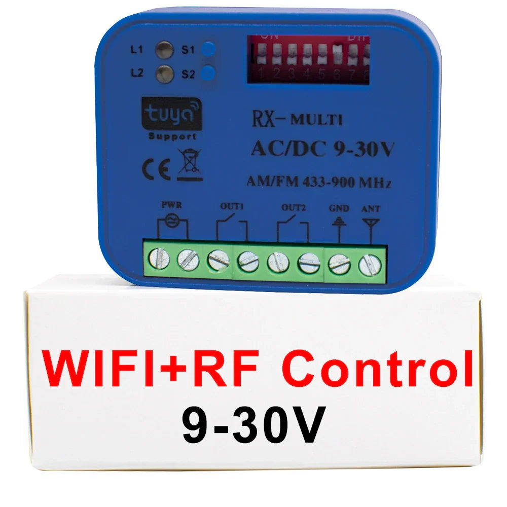 Universal Tuya WiFi Smart Switch RX Multi Garage