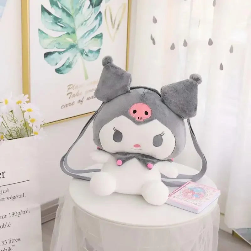 Plush toy backpack melodying backpack girl's cartoon bag
