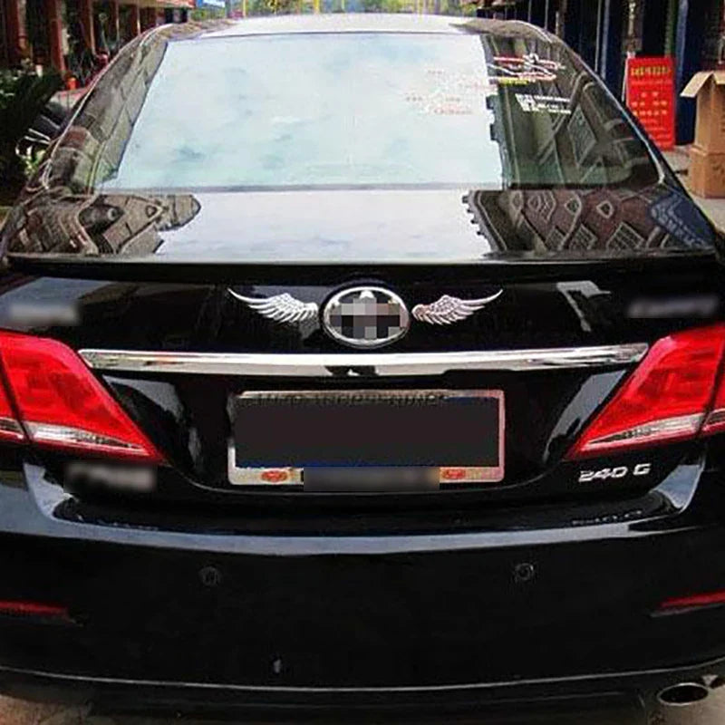 Car Auto Sticker 3D Stereo Metal Angel Wing