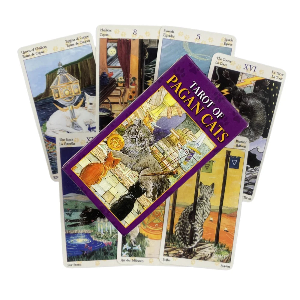 Mystical Lenormand Oracle Cards Tarot Divination Deck English