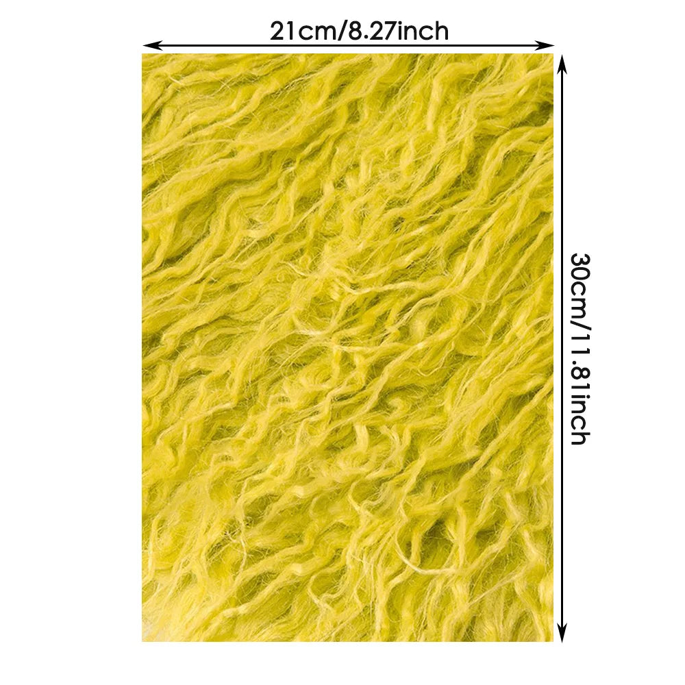 Imitation Cashmere Plush Fabric Doll Toys Fabric Grament
