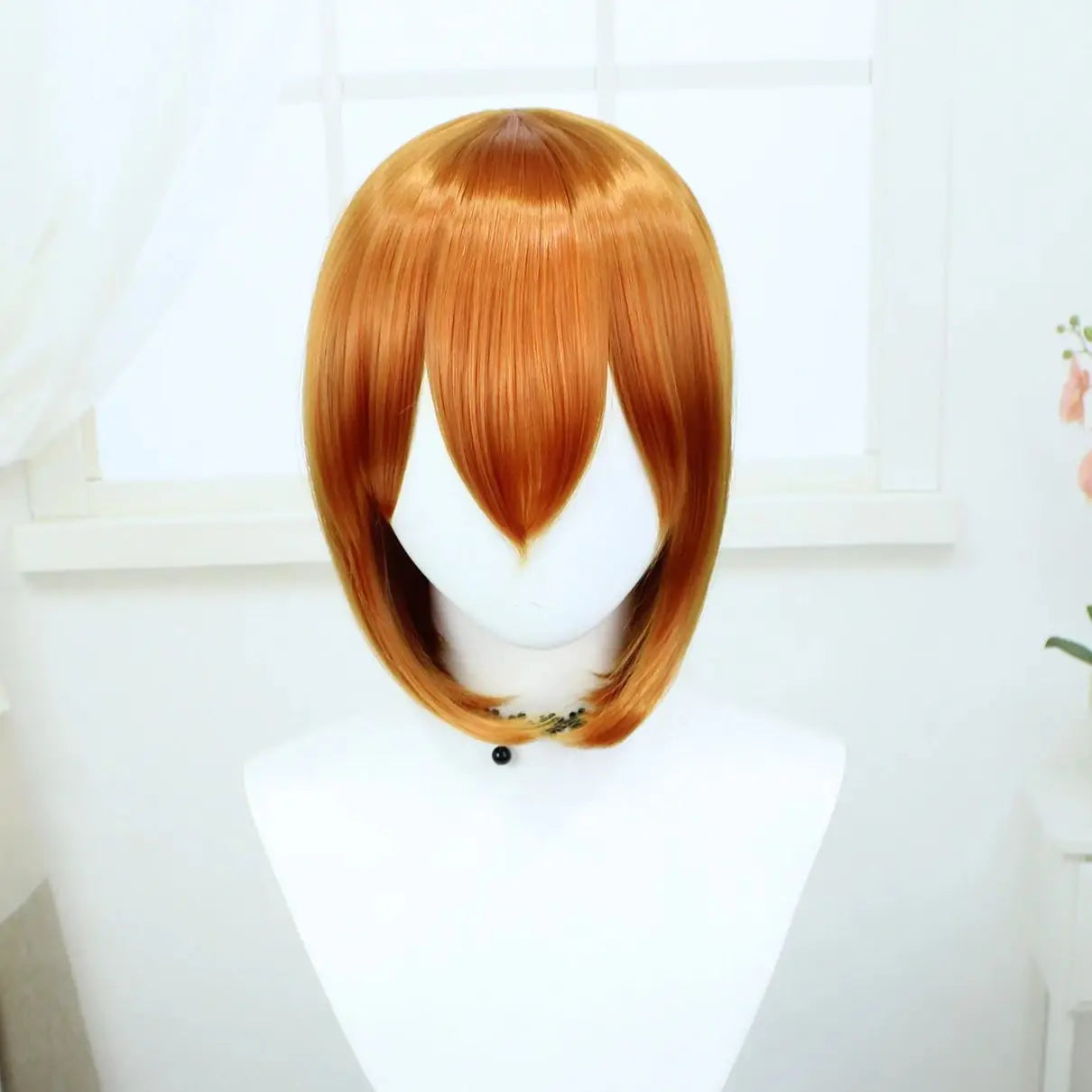 Short 11.8 Inches Straight Synthetic Wig for Cosplay