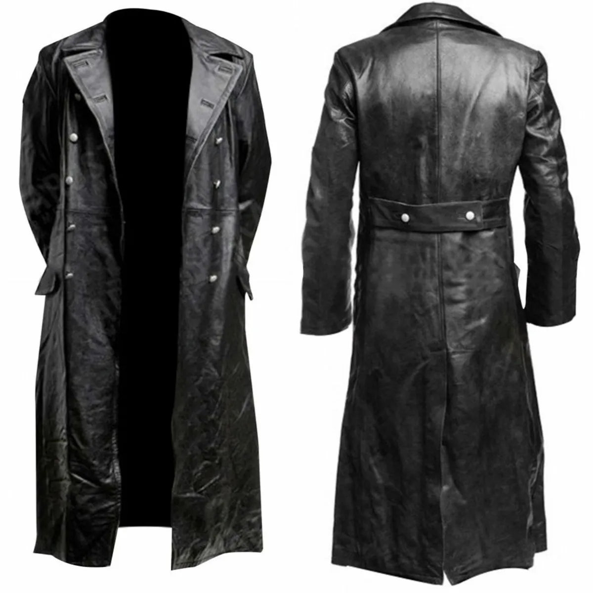MEN'S GERMAN CLASSIC WW2 MILITARY UNIFORM OFFICER BLACK
