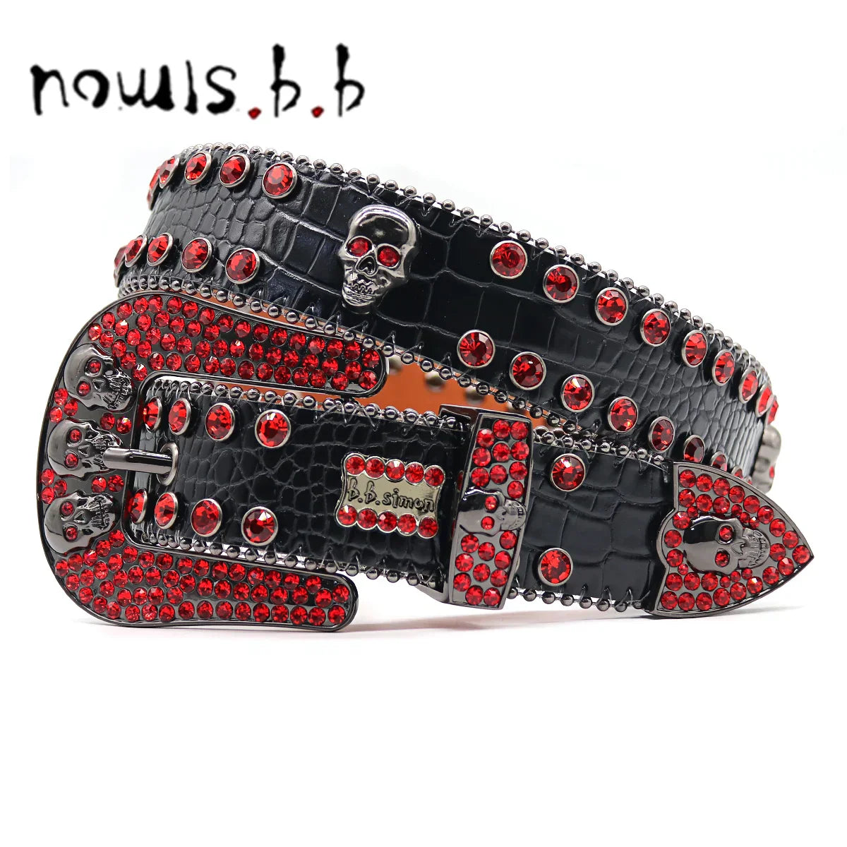 NOWISBB Y2K Rhinestones Belts Quality Western Cowgirl Cowboy