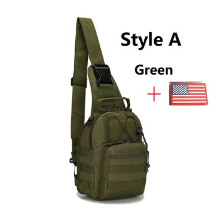 Military Tactical Assault Pack Sling Backpack Molle Sports