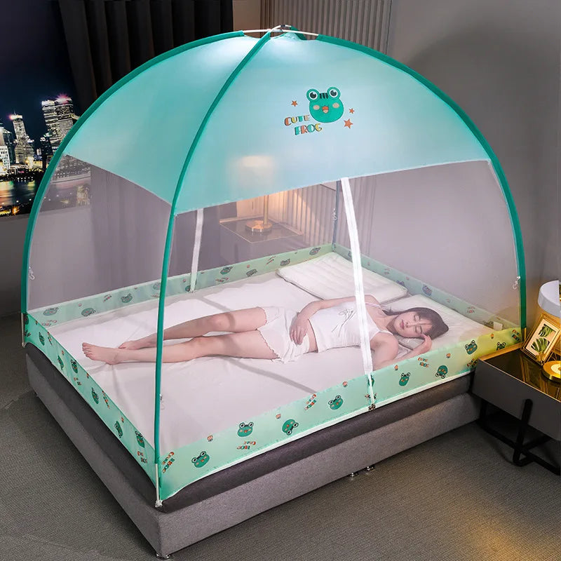 Installation Free Yurt Mosquito Net Household Densified Single