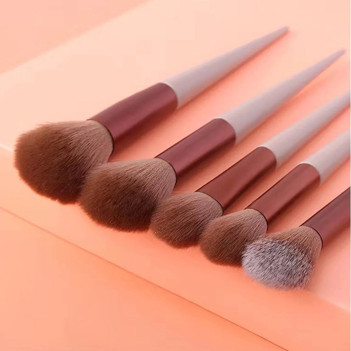 13pcs Essentials Makeup Brushes Set Portable Cosmetic Brushes